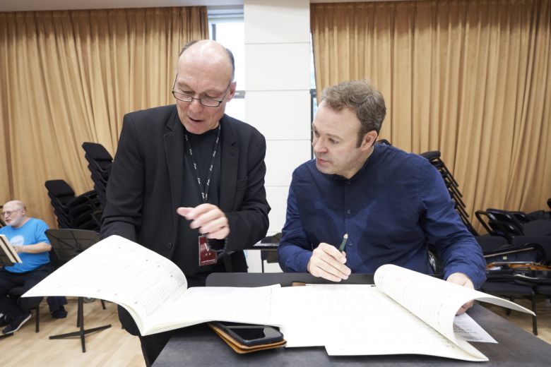 2023 KNSO 작곡가 아틀리에에서의 다비트 라일란트 감독 [국립심포니오케스트라 제공]