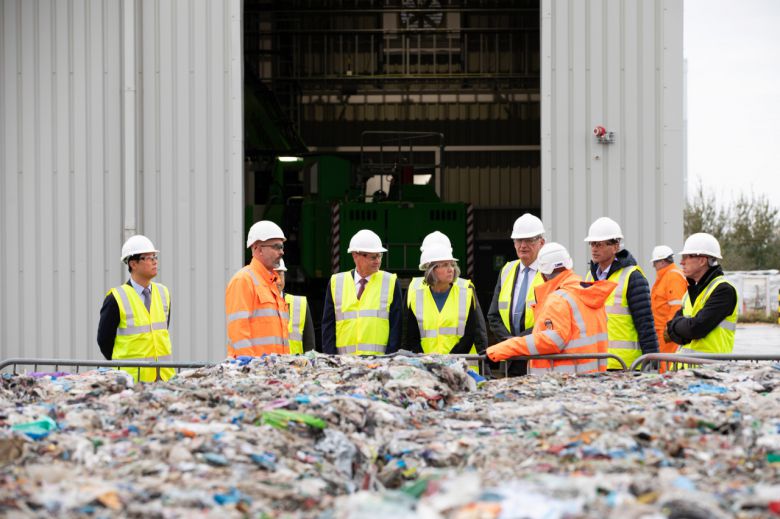 영국 티스사이드에 있는 무라 테크놀로지의 플라스틱 재활용 공장. 다우와 무라 테크놀로지는 플라스틱 재활용성 증진을 위해 협업하고 있다. [무라 테크놀로지 제공]