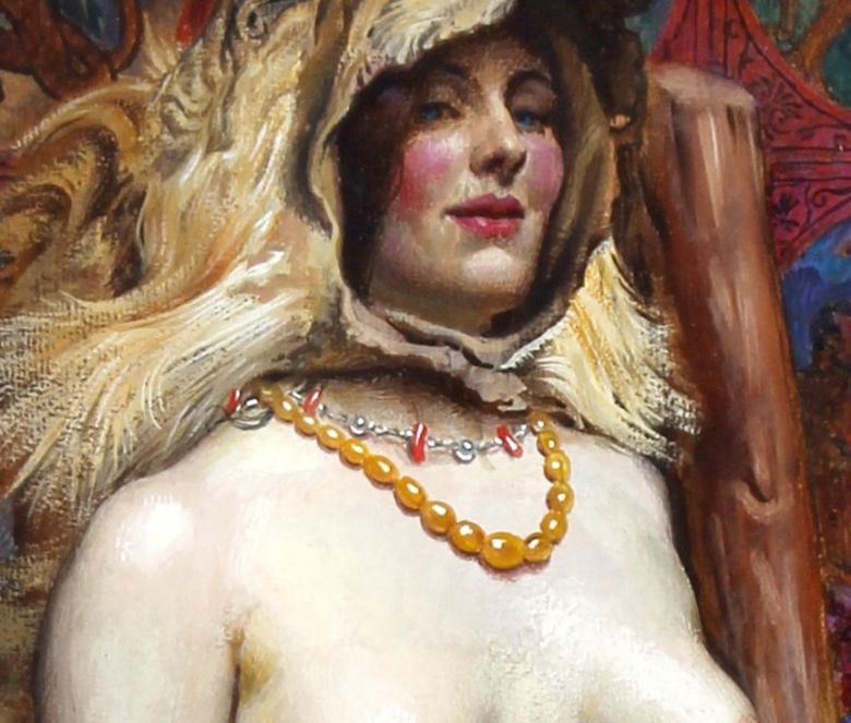 바이엄 쇼, '옴팔레'(일부 확대)