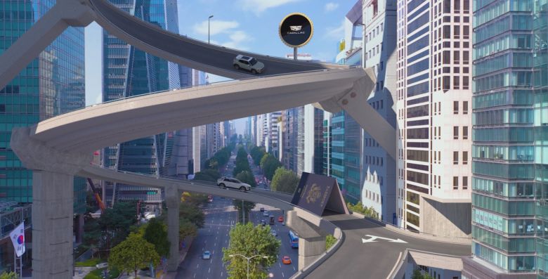 제너럴 모터스(GM) X 이안 패드햄(Ian Padgham) 컬래버 영상. [GM 한국사업장 제공]