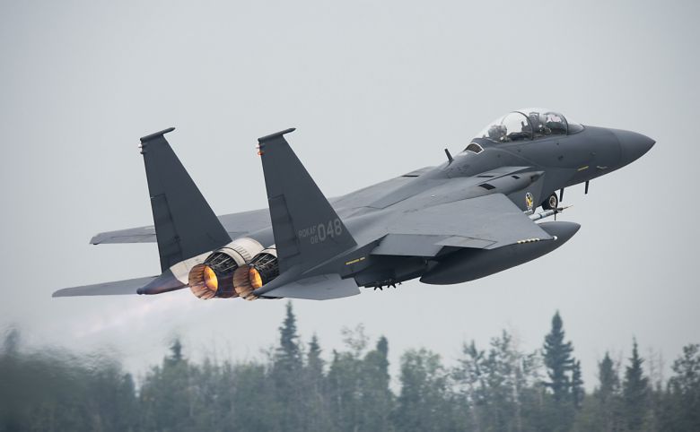 미국 보잉사가 F-15K 성능개량 방식을 전방 동체를 통째로 교체하는 방식으로 추진될 것이라고 전망했다.[보잉 제공]