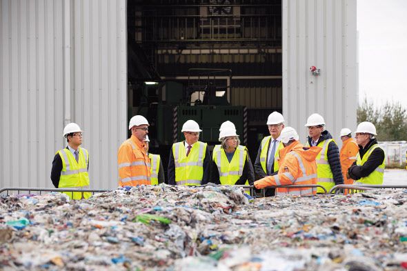 영국 티스사이드에 있는 무라테크놀로지의 플라스틱 재활용공장 [무라테크놀로지 제공]