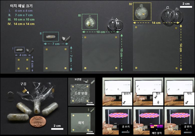 알약에 압축 보관 사용이 가능한 전자 장치.[아주대학교 제공]
