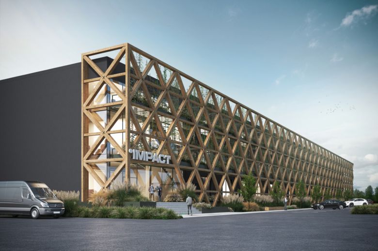 ICPT 폴란드 공장 ‘기가팩토리X’ 투시도. [LG에너지솔루션 제공]