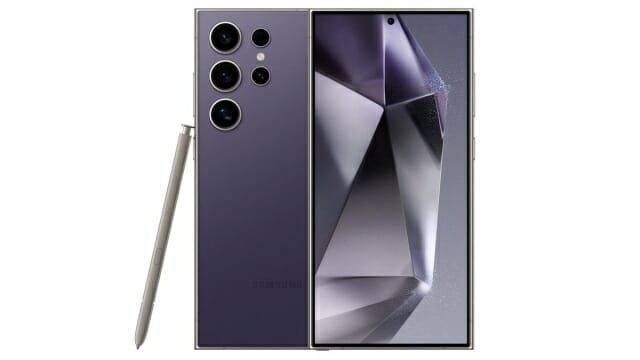 보랏빛 색상이 적용된 갤럭시S24 울트라 예상 이미지 [사진, 아르센 루핀 엑스 @MysteryLupin]