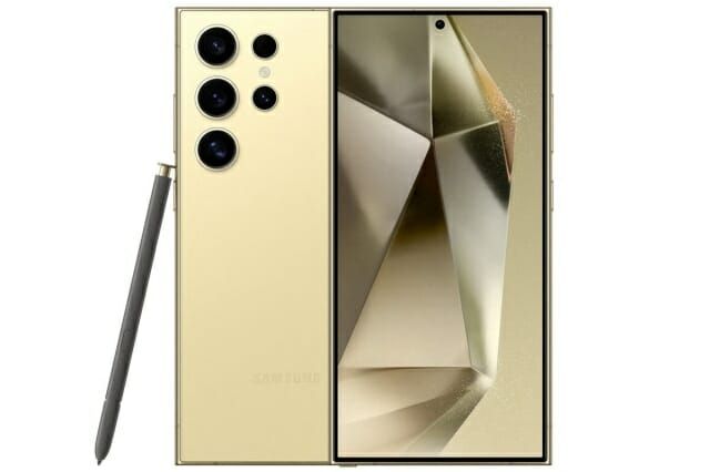 옐로우 색상이 적용된 갤럭시S24 울트라 예상 이미지 [사진, 아르센 루핀 엑스 @MysteryLupin]