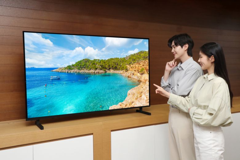 삼성디스플레이가 ‘CES 2024’에서 선보일 초대형 TV용 3세대 QD-OLED[삼성디스플레이 제공]