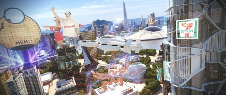 롯데정보통신의 메타버스 플랫폼 ‘칼리버스’의 서비스 예시 [롯데정보통신 제공]