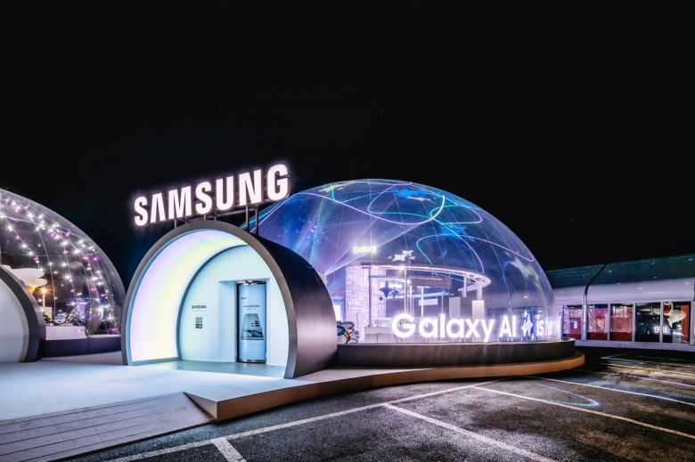 삼성 갤럭시 올림픽 체험관 전경. [삼성전자 제공]