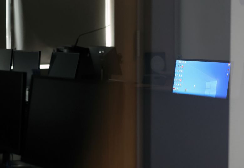 전남대학교 의과대학 멀티미디어실이 텅 비어있다. [연합]