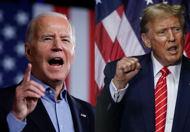 미국 대선후보인 조 바이든 미국 대통령과 도널드 트럼프 전 미국 대통령 [로이터, AFP]