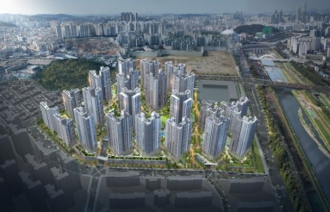 ‘철산자이 더 헤리티지’ 조감도