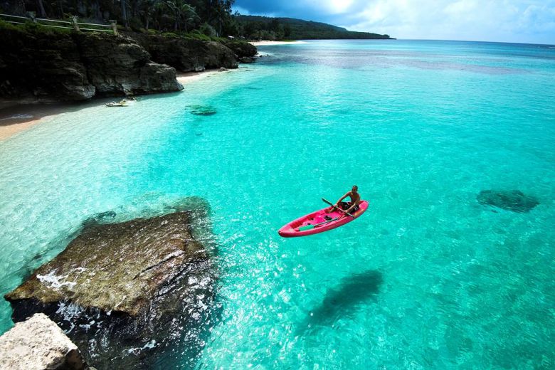 ‘딸 바보’ 티니안 왕의 가족들만 이용했던 로얄 프라이빗 ‘타가 비치’는 온세계 여행자들을 위해 열렸다.