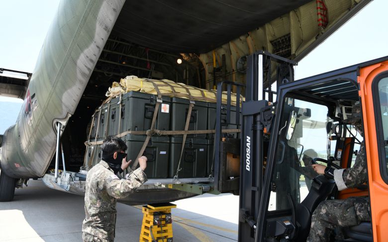 합동참모본부는 24일부터 28일까지 경기도 포천과 서해 안면도 일대에서 2024 연합·합동지속지원훈련을 실시한다고 밝혔다. [합참 제공]