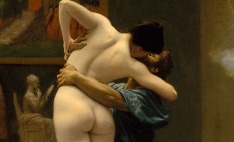 장 레옹 제롬, '피그말리온과 갈라테이아'(일부 확대), 1890년경, 캔버스에 유채, 88.9x68.6ccm, 메트로폴리탄 미술관