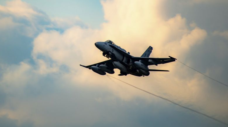 미 해병대가 운영하는 F/A-18.[미 해병대 페이스북]