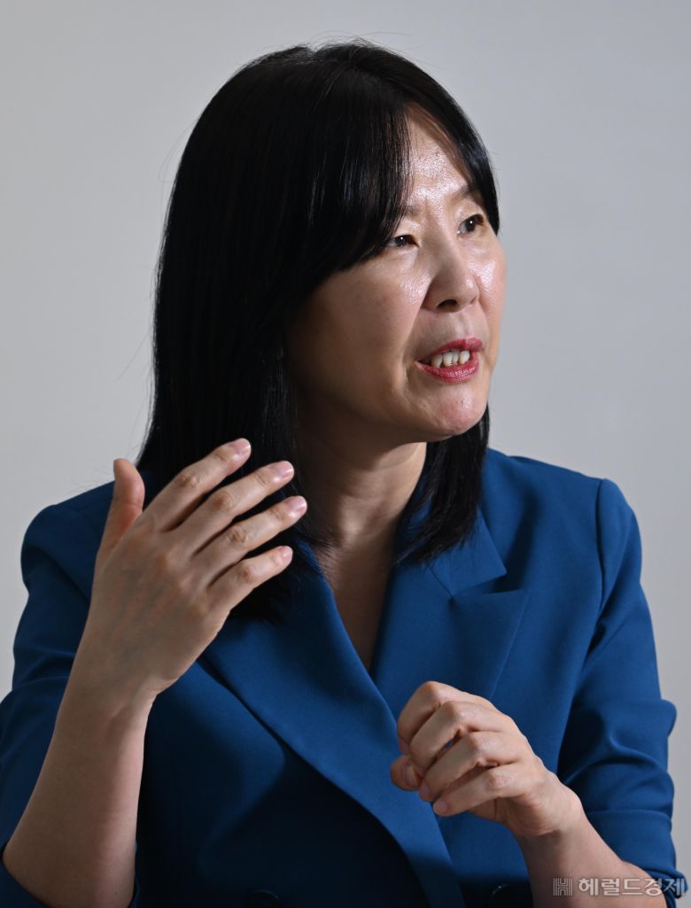 박애리 HSAD 대표가 지난 14일 서울 마포구 LG마포빌딩에서 헤럴드경제와 인터뷰를 하고 있다. 임세준 기자