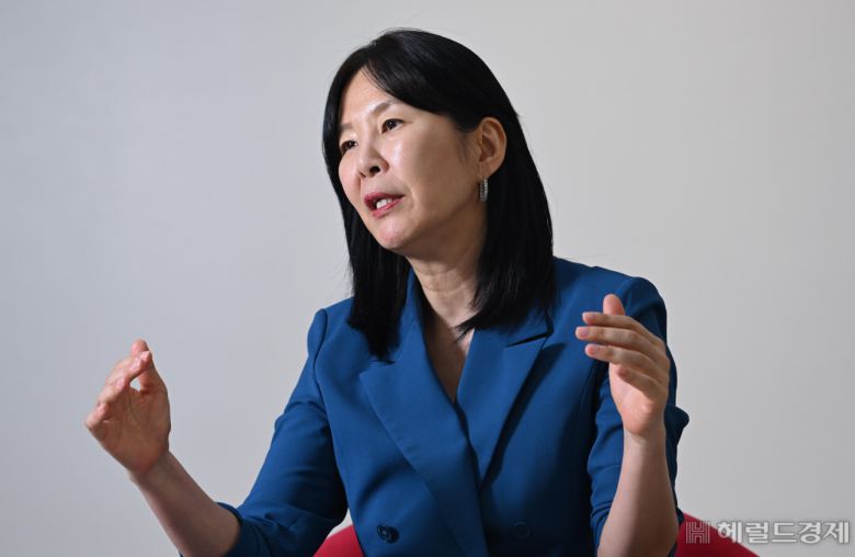 박애리 HSAD 대표가 지난 14일 서울 마포구 LG마포빌딩에서 헤럴드경제와 인터뷰를 하고 있다. 임세준 기자