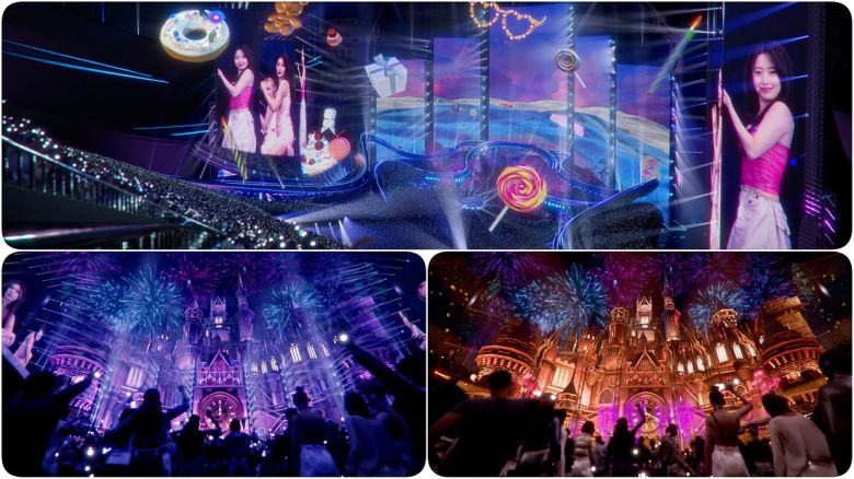 롯데이노베이트 메타버스 ‘칼리버스’ 내 공연장 [롯데이노베이트 제공]