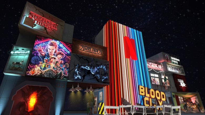 실제 에버랜드에 들어설 블러드시티 대형 게이트 조감도 [에버랜드 제공]