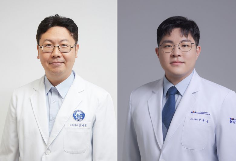 분당차병원 이비인후과-두경부외과 (좌)안재철, (우)길홍권 교수