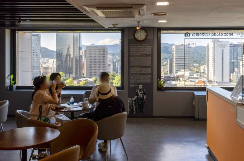 정동전망대 카페