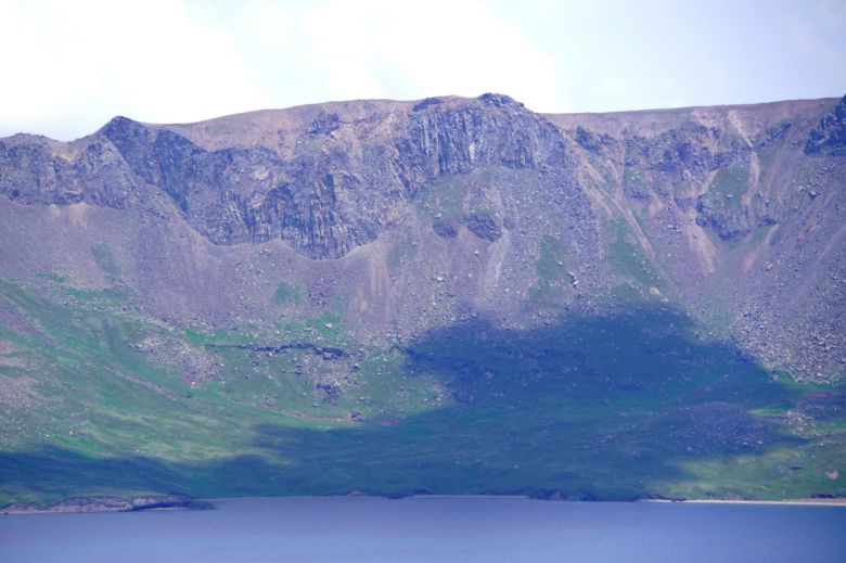 북한에서 오를수 있는 백두산 동파 코스 천지 풍경 [함영훈 기자]