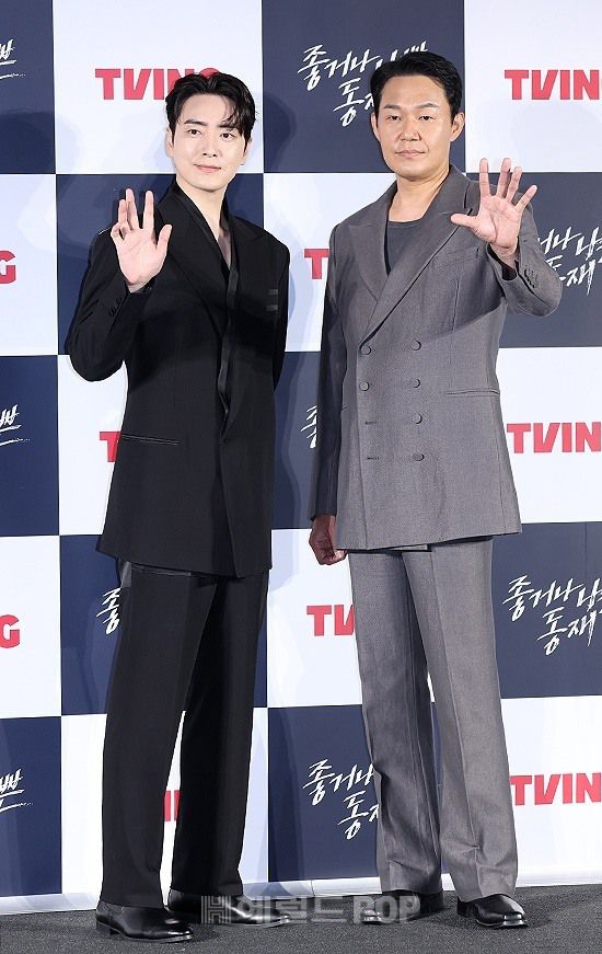 이준혁, 박성웅/사진=민선유 기자