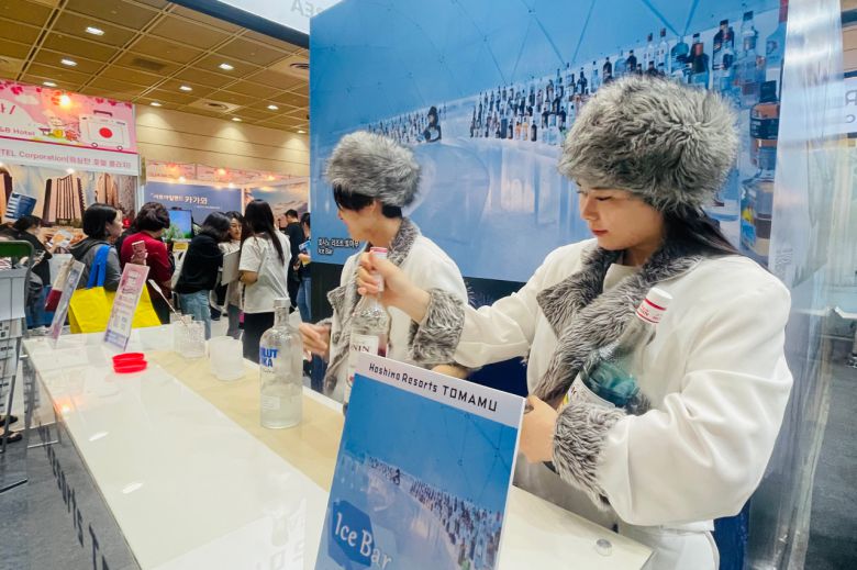 한국에 찾아온 호시노 아이스 빌리지 바