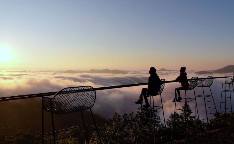 호시노 토마무 운해 테라스