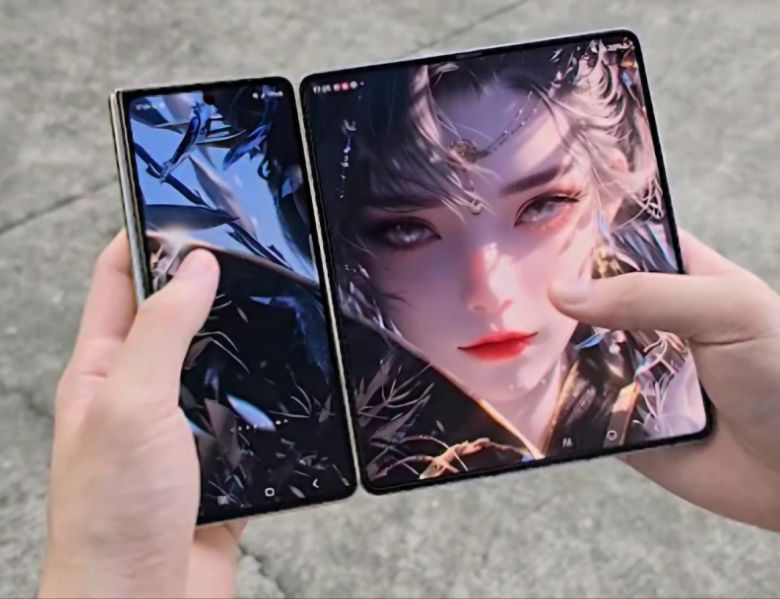 화웨이의 두번 접는 폴더블폰 '메이트XT' [유튜브(@Trendy Tech Review Show)]