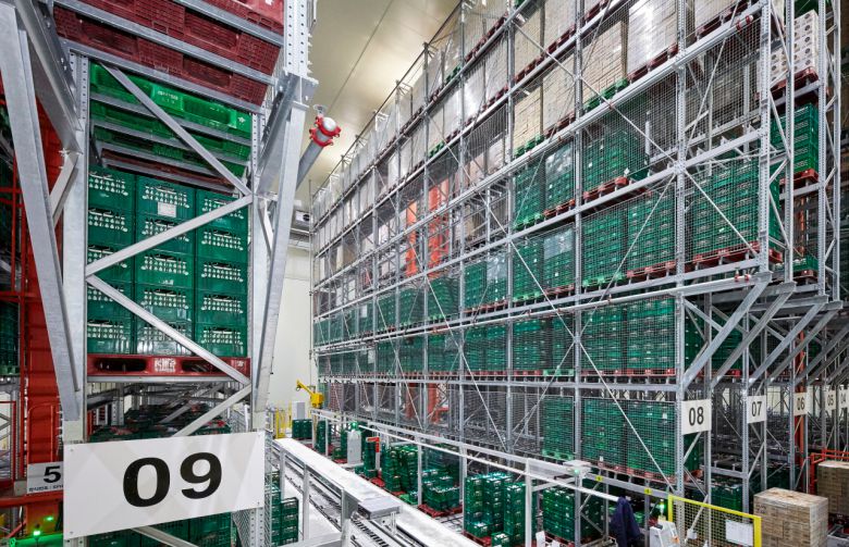 양주공장 메인 냉장창고. [서울우유협동조합 제공]