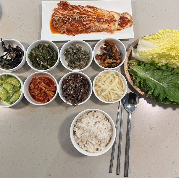 김미령 셰프가 기자를 위해 내어준 밥상. 헤럴드경제DB