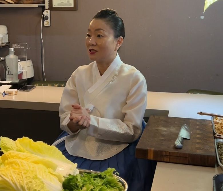 인터뷰 중인 김미령 셰프. 헤럴드경제DB