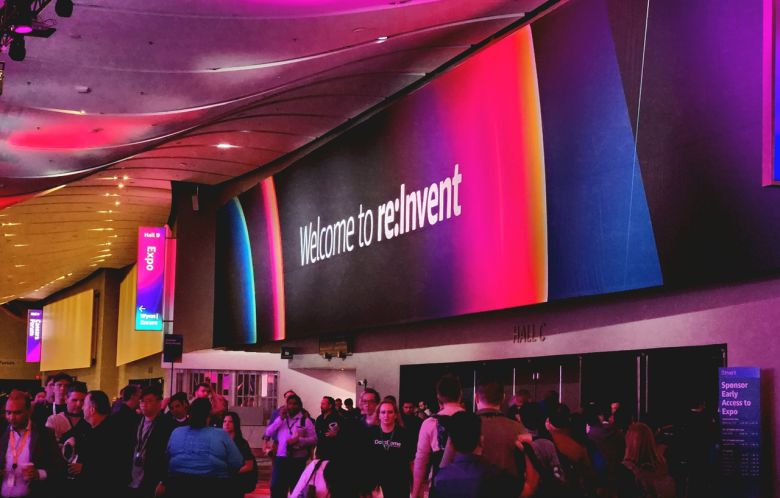 AWS가 2~6일(현지시간) 미국 라스베이거스 베네시안 호텔에서 진행하는 최대 연례행사 ‘리인벤트(re:Invent)’ 전경. [권제인 기자/eyre@]