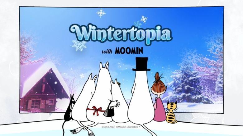 에버랜드에서 6일부터 열리는 겨울축제 ‘윈터토피아 with 무민(Moomin)’ [에버랜드 제공]