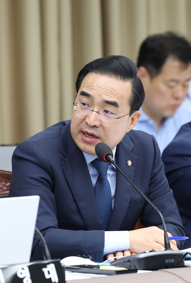 박홍근 더불어민주당 의원[연합]