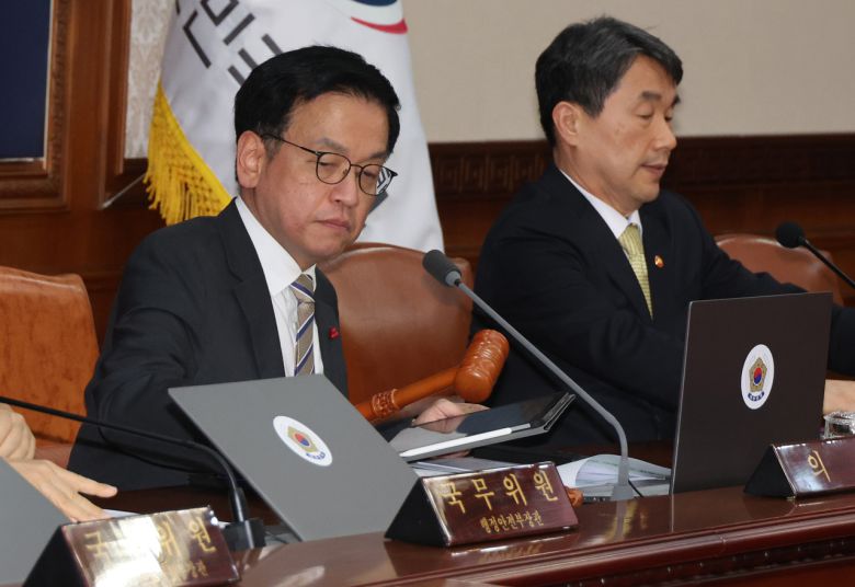 최상목 대통령 권한대행 부총리 겸 기획재정부 장관. [연합]