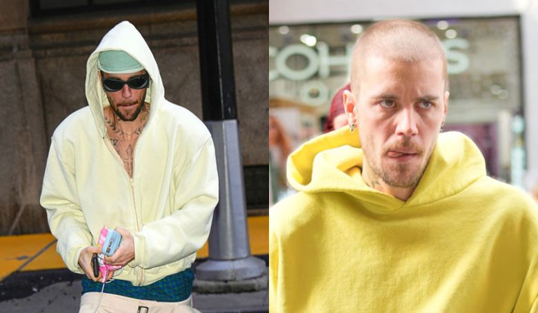 2025년 2월 5일과 1월 29일 뉴욕에서 포착된 저스틴 비버 [게티이미지]