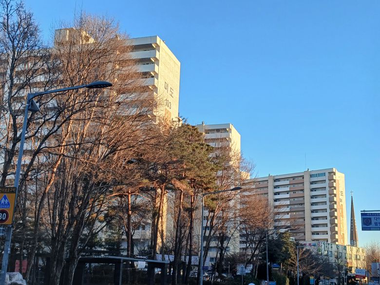 서울 노원구 상계동에 있는 미도아파트 단지. 김희량 기자