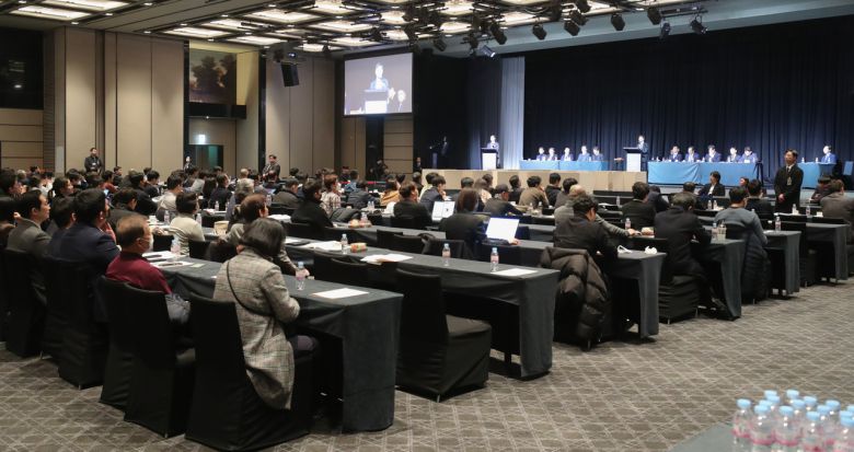 지난 23일 오후 서울 용산구 그랜드하얏트 호텔에서 고려아연 임시주주총회가 진행되고 있다. 임세준 기자