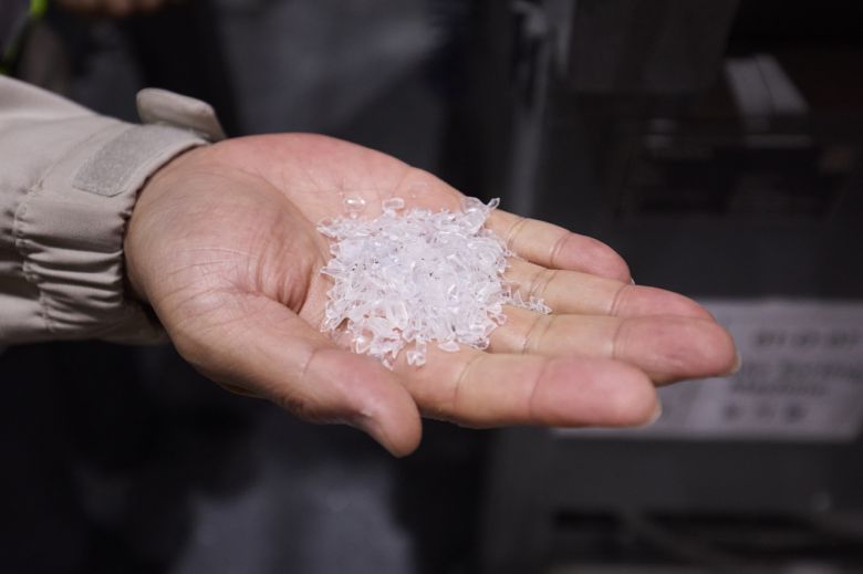 삼양에코테크의 재활용 페트칩 생산공장. [삼양에코테크 제공]