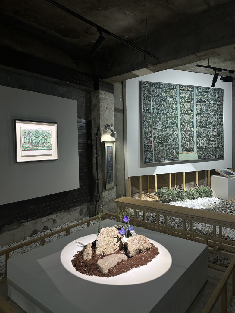 류민자 개인전 ‘생명의 노래’ 전시 전경 [해프닝서울]