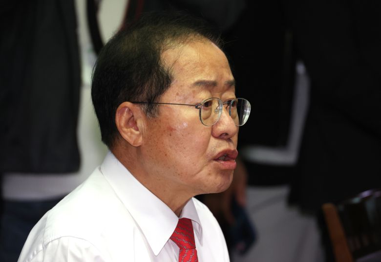 홍준표 대구시장 [연합]