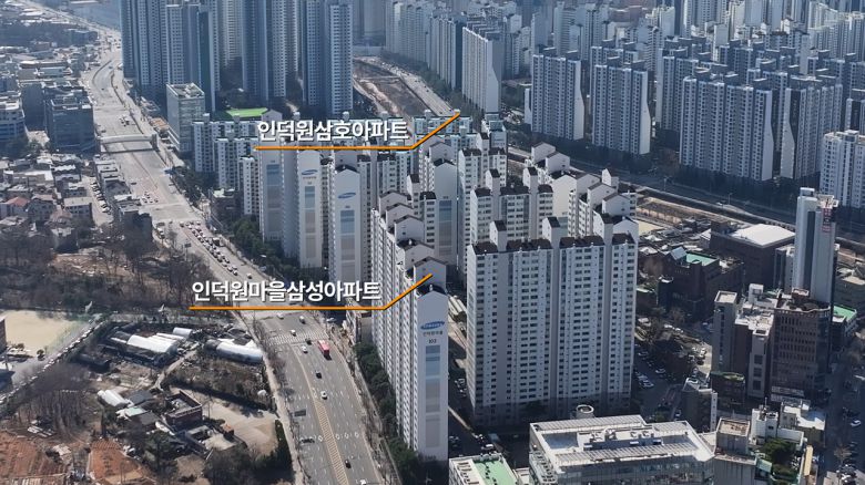 경기도 안양시 동안구 관양동 일대 아파트 단지 모습. [윤병찬 PD]