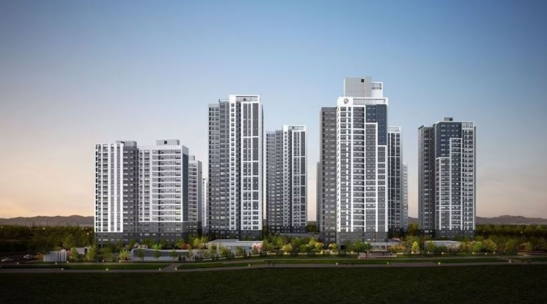 교산 푸르지오 더 퍼스트 투시도. [대우건설 제공]