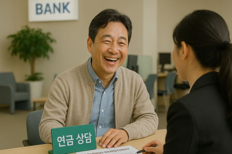은행에 맡긴 퇴직연금으로도 증권사 못지않은 수익을 올린 사람들이 있다. 원금보장 상품만 고집하지 않고, ETF와 채권, TDF까지 적극적으로 활용한 ‘은행 연금 고수’들이다. 이들은 어떻게 연금을 굴렸을까. [챗GPT를 이용해 제작함]