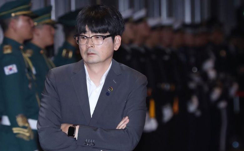 탁현민 청와대 의전비서관. [연합]