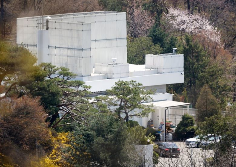 서울 용산구 한남동 대통령 관저 모습. [연합]