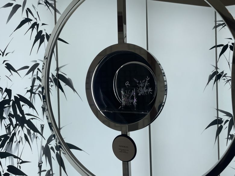 골든듀 ‘2025 헤리티지 컬렉션’ 대나무 전시 공간. 전새날 기자